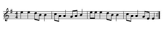 Western Isles Air - staff notation