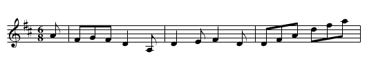 WESTMINSTER SETT (tune 5) - staff notation