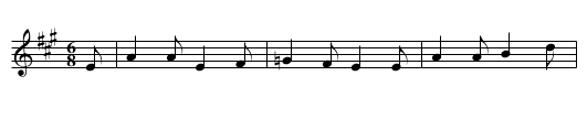 Weston Zoyland - staff notation