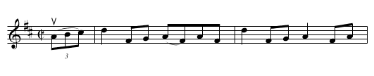WEST'S HORNPIPE - staff notation