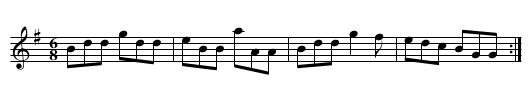 Wet and weary [1]. JJo.090 - staff notation