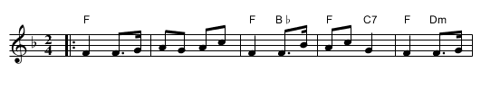 Wha wadna fecht for Charlie - staff notation