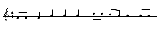 wHALE fISHING sONG - staff notation
