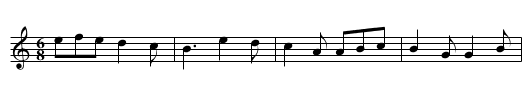 Whalsey - staff notation