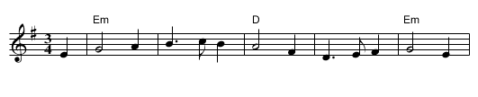 What Child Is This? - staff notation