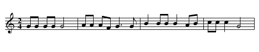 What Have they Done To the Rain - staff notation