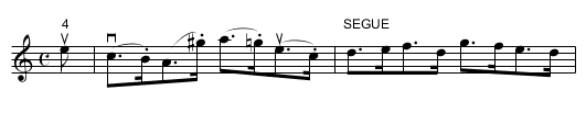 WHAT THE DE'IL AILS YOU? -- STRATHSPEY - staff notation