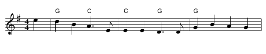 Wheatley Processional - staff notation