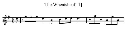 Wheatsheaf [1], The - staff notation
