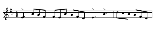 Whelan's Fancy - staff notation