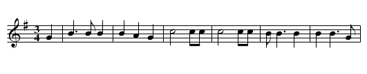 When a Fellow is Out of a Job - staff notation