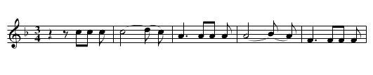 When Cockle Shells Turn Silver Bells - staff notation