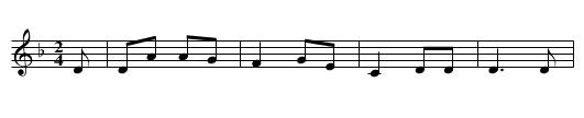 When First Into This Country - staff notation
