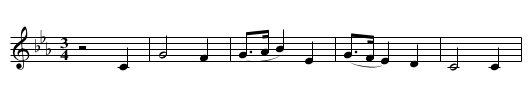 When Jesus Wept (Round) - staff notation