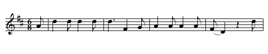 When Joan's Ale Was New - staff notation
