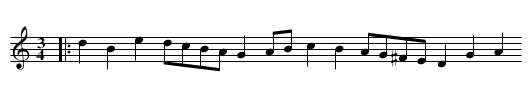 When Laura Smiles - staff notation