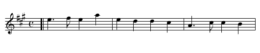 WHEN THE ROSY MORN APPEARING - staff notation