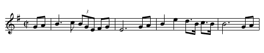 When The Stormy Waves Do Beat - staff notation