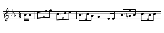 When the World First Began - staff notation