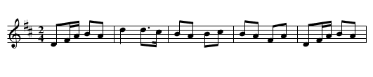 Where Lilies Bloom - staff notation