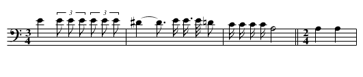 Where the Wind Is Blowing - staff notation