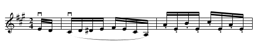 WHIDDON'S FAVORITE -- REEL - staff notation