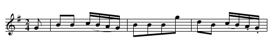 Whight Cockaide. JBut.132, The - staff notation