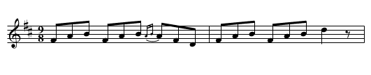 Whinny Hills of Leitrim [1], The - staff notation
