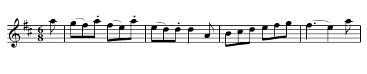 Whipple's Sett Figure 1 - staff notation