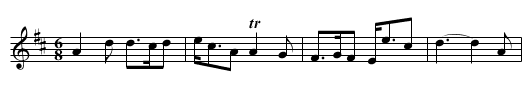 Whirlie Wha, The - staff notation