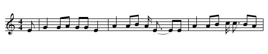 Whiskey In A Jar / Kilgary Mountain - staff notation
