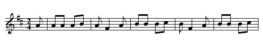 Whiskey in the Jar - staff notation