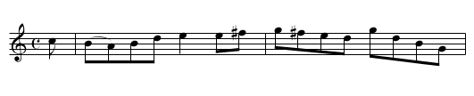 Whisky Bottle [2], The - staff notation
