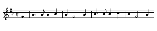 Whisky in the Jar - staff notation