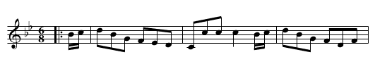 Whistle and I'll Come to you my Lad - staff notation