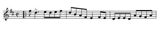 Whistling Postman, The - staff notation