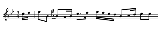 White Blanket [3], The - staff notation