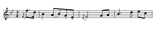White Breasted Boy, The - staff notation