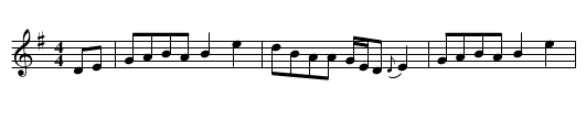 White Cockade [2], The - staff notation