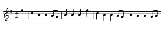 White Cockade, The - staff notation