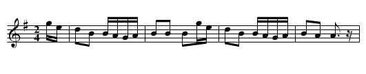White Cockade - staff notation