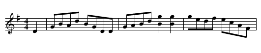 White Feather, The - staff notation