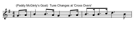 White Ladies Aston (1) - staff notation