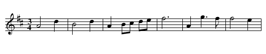 White Rose Waltz [2] - staff notation