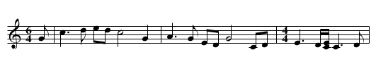 White Strand, The - staff notation