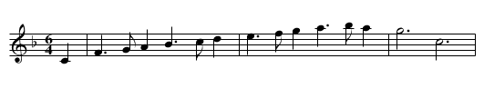 Whitehall - staff notation
