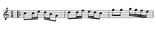 Who's Afraid - staff notation