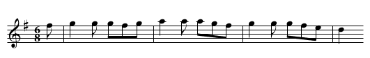 Wicked Cook, The - staff notation