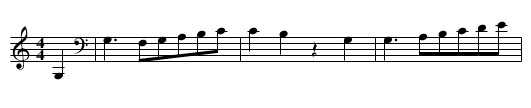 WIE RUHEST DU SO STILLE - staff notation