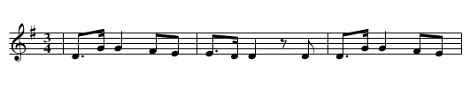 Wiedersehen an der Bahre - staff notation
